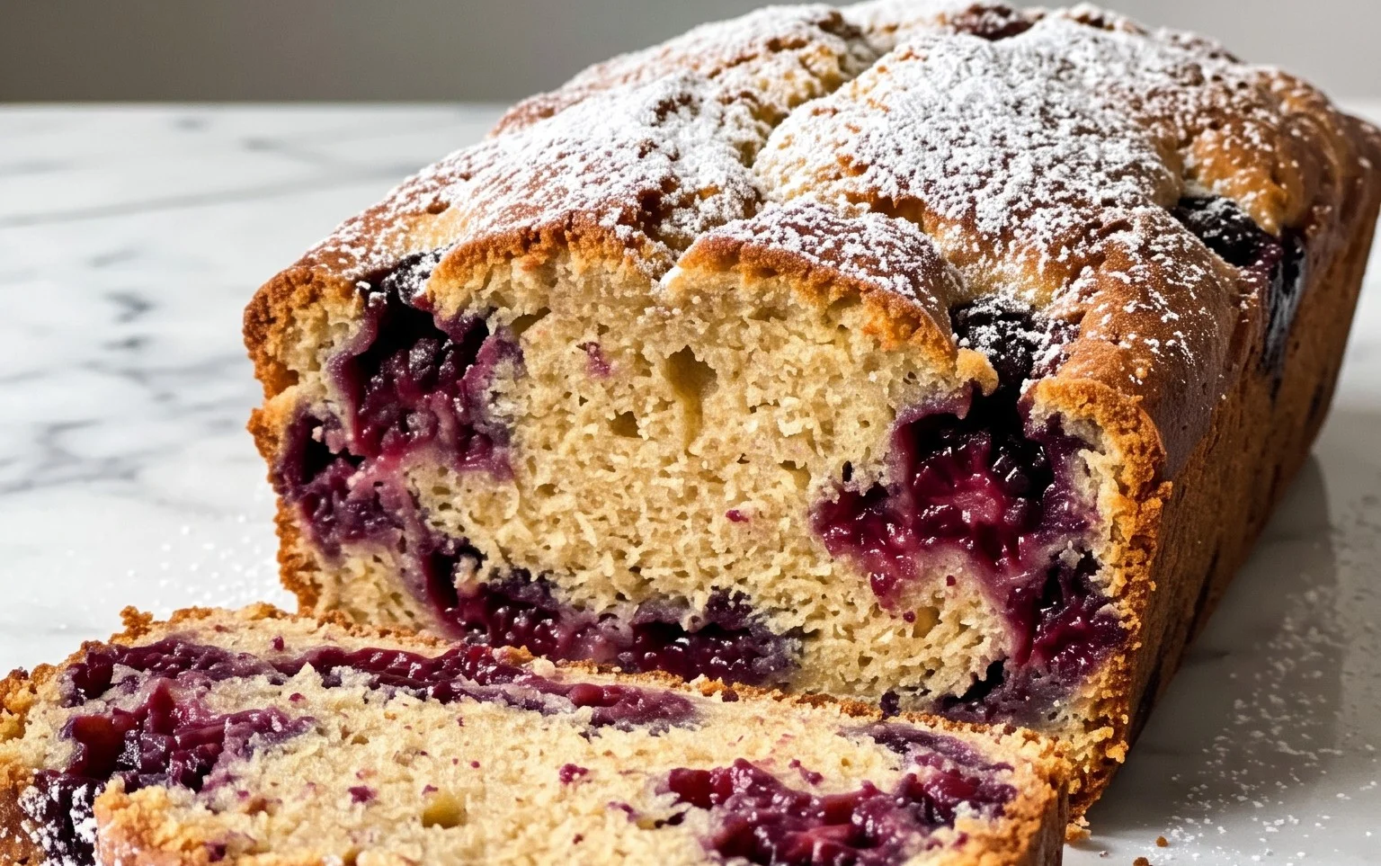Saftiger Brombeer-Kuchen: Sommerlicher Loaf, jederzeit!