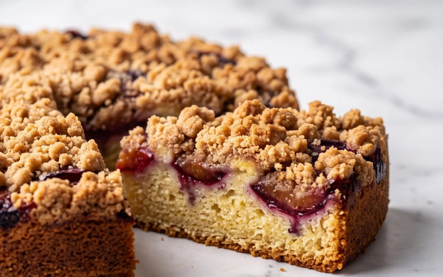 Zwetschgenkuchen mit Zimtstreuseln: Herbsttraum vom Blech